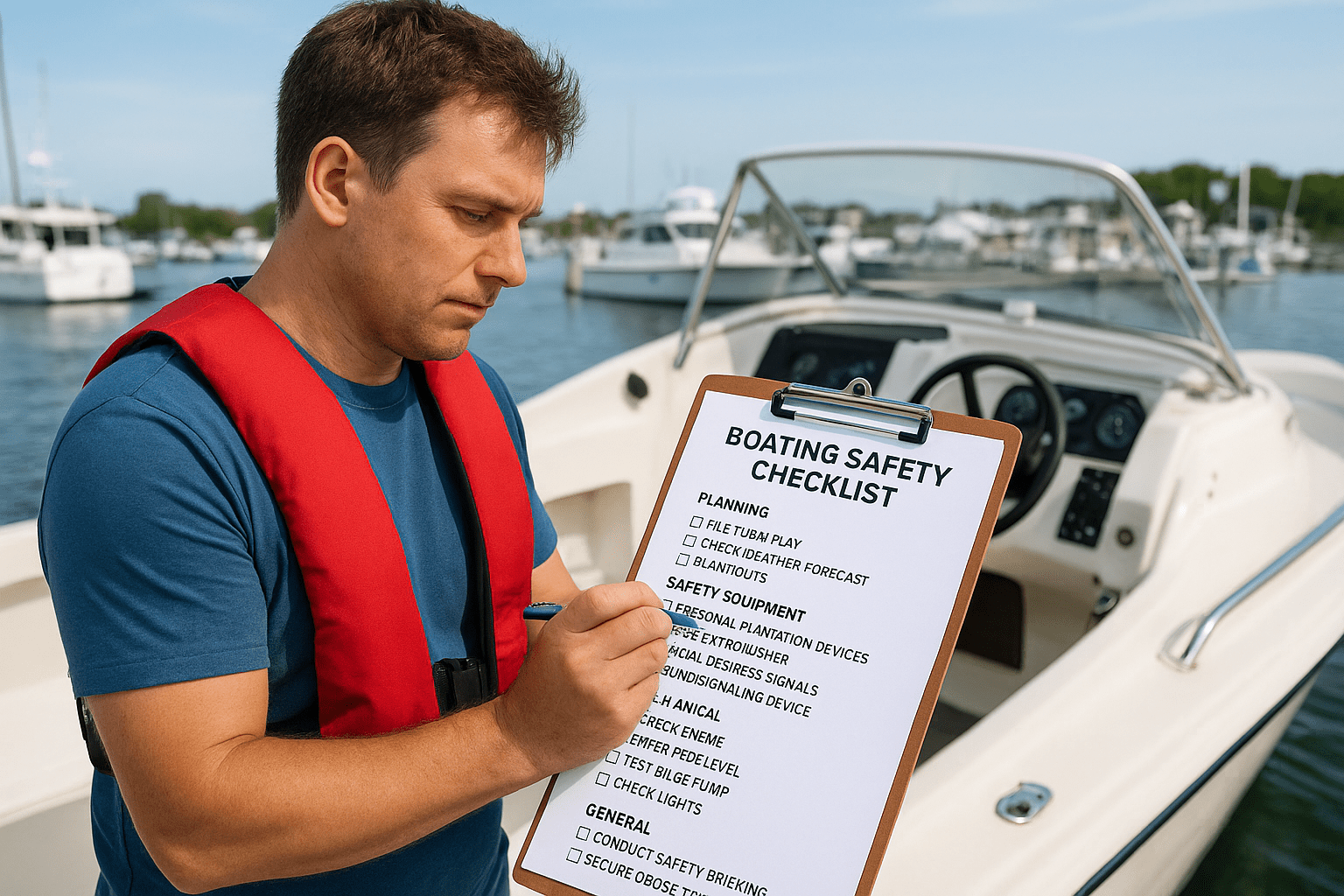How To Complete A Boating Safety Checklist Before Departure - Crab Island