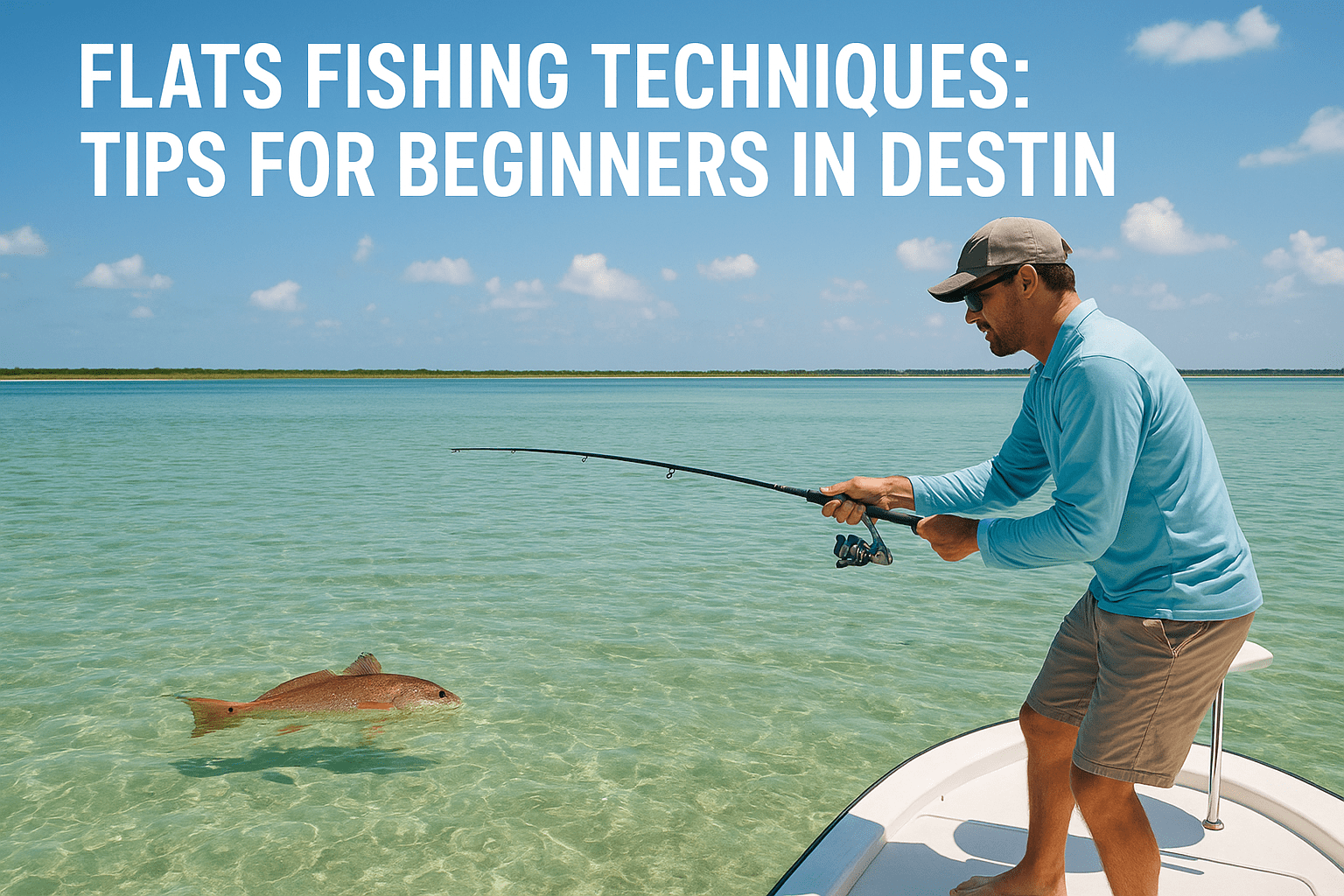 Commentary Fishing Example Flats Fishing Techniques: Tips For Beginners In Destin - Crab Island ...
