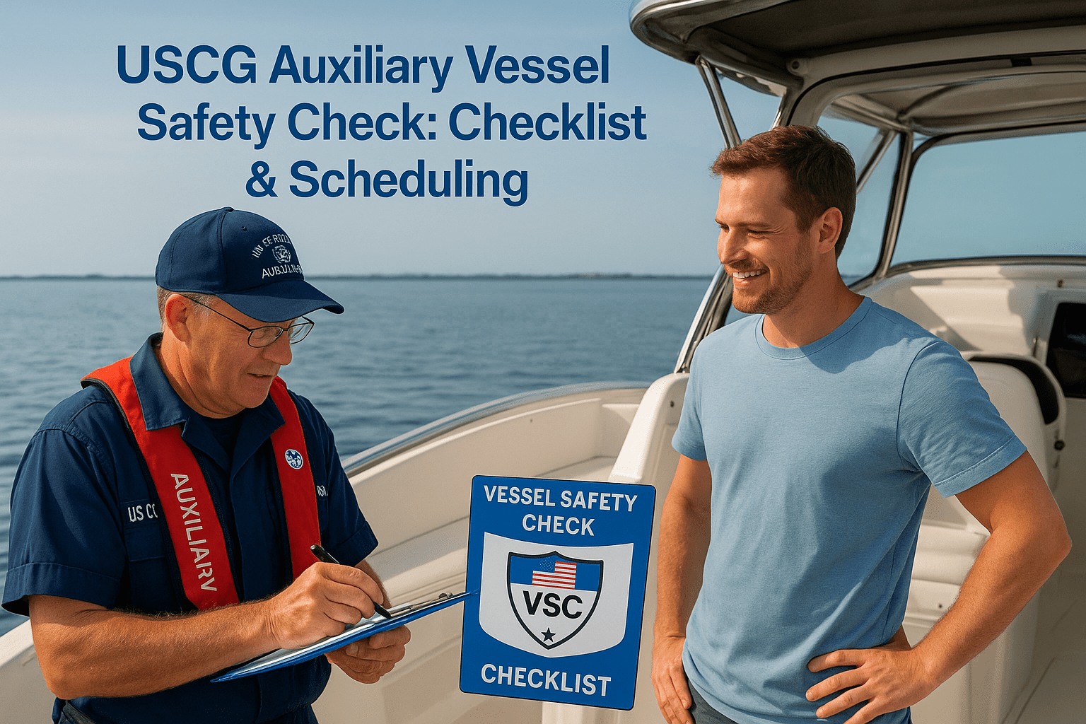 USCG Auxiliary Vessel Safety Check: Checklist & Scheduling - Crab ...